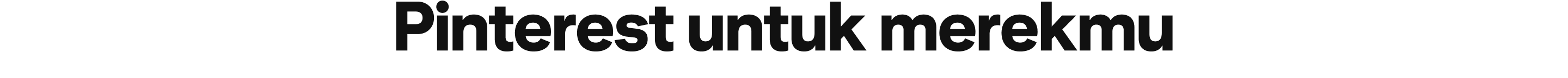 Pinterest untuk merekmu