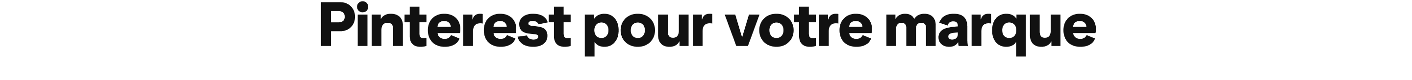 Pinterest au service de votre marque