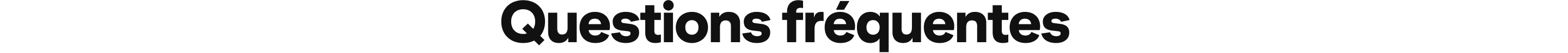 Questions fréquentes