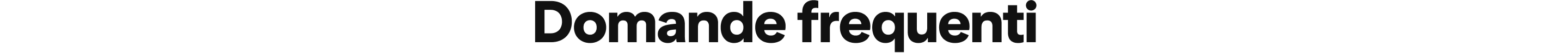 Domande frequenti