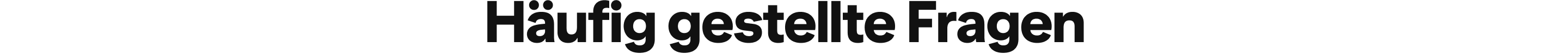 Häufig gestellte Fragen