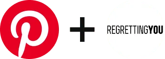 Pinterest logo and Regretting You movie logo