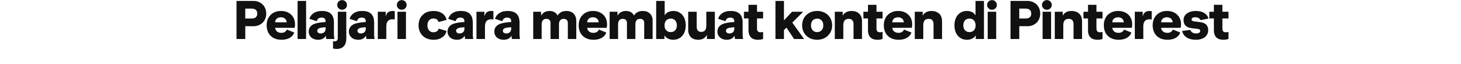 Pelajari cara membuat konten di Pinterest
