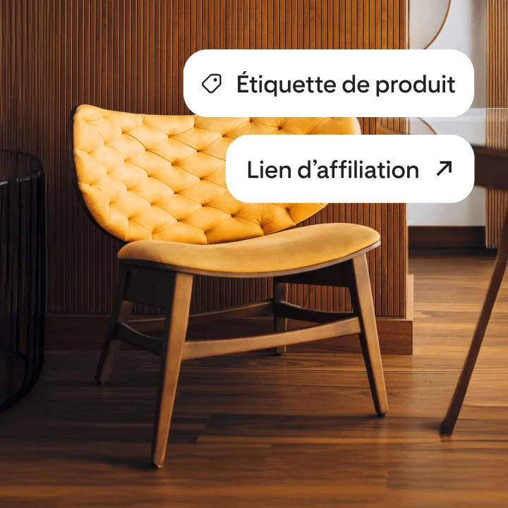 Épingle image avec étiquette de produit et lien d’affiliation