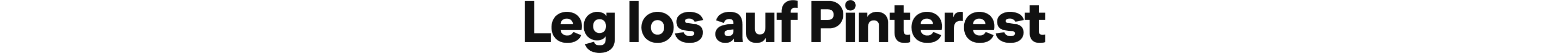 Leg los auf Pinterest