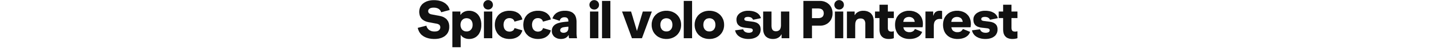 Spicca il volo su Pinterest