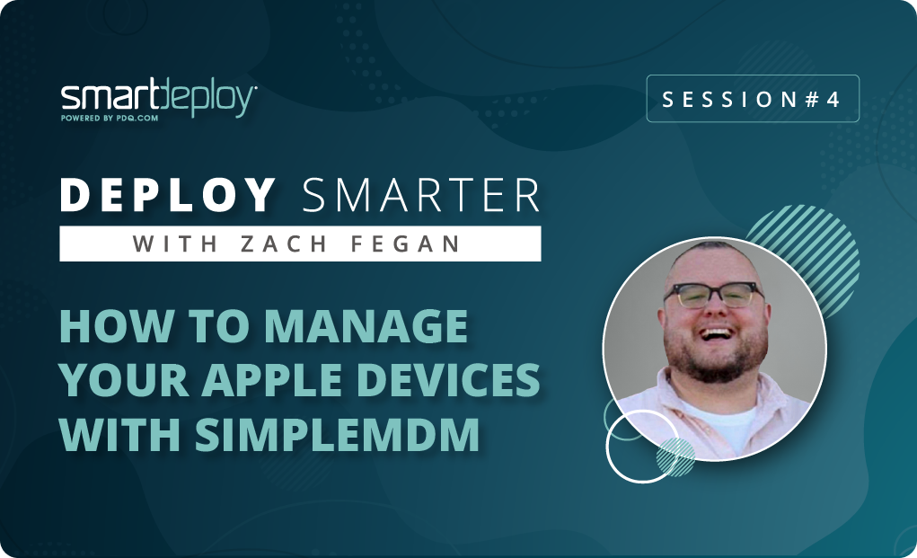 How to manage your Apple devices with SimpleMDM title slide