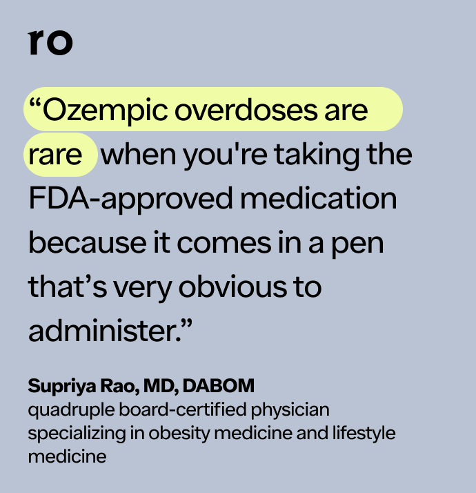 what happens if you overdose on semaglutide Ozempic Overdose: What Happens if You Take Too Much?