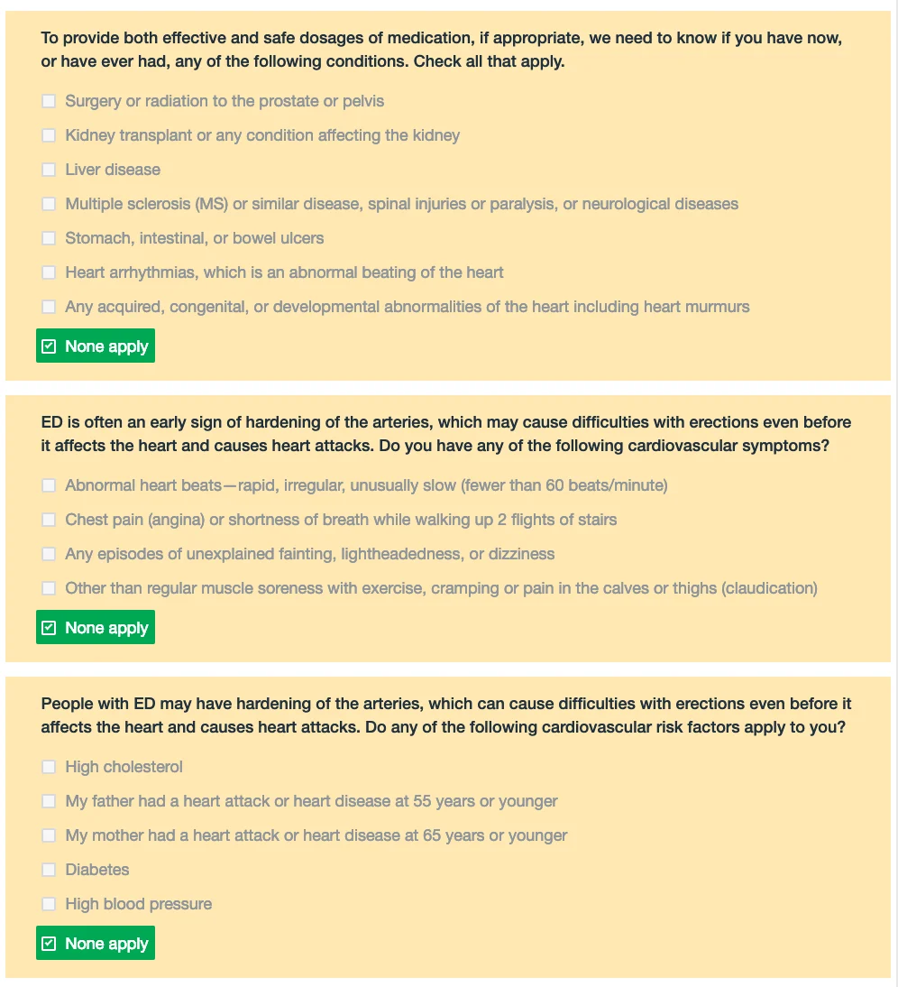 Treatment review information presented to the physician