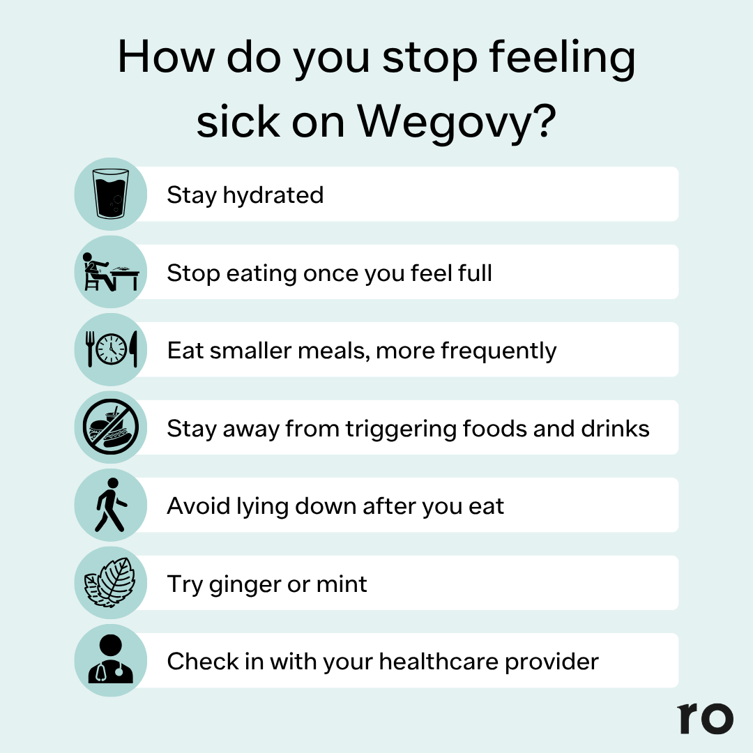 how to not get sick on semaglutide How Do You Stop Feeling Sick on Wegovy? 7 Tips to Reduce Nausea