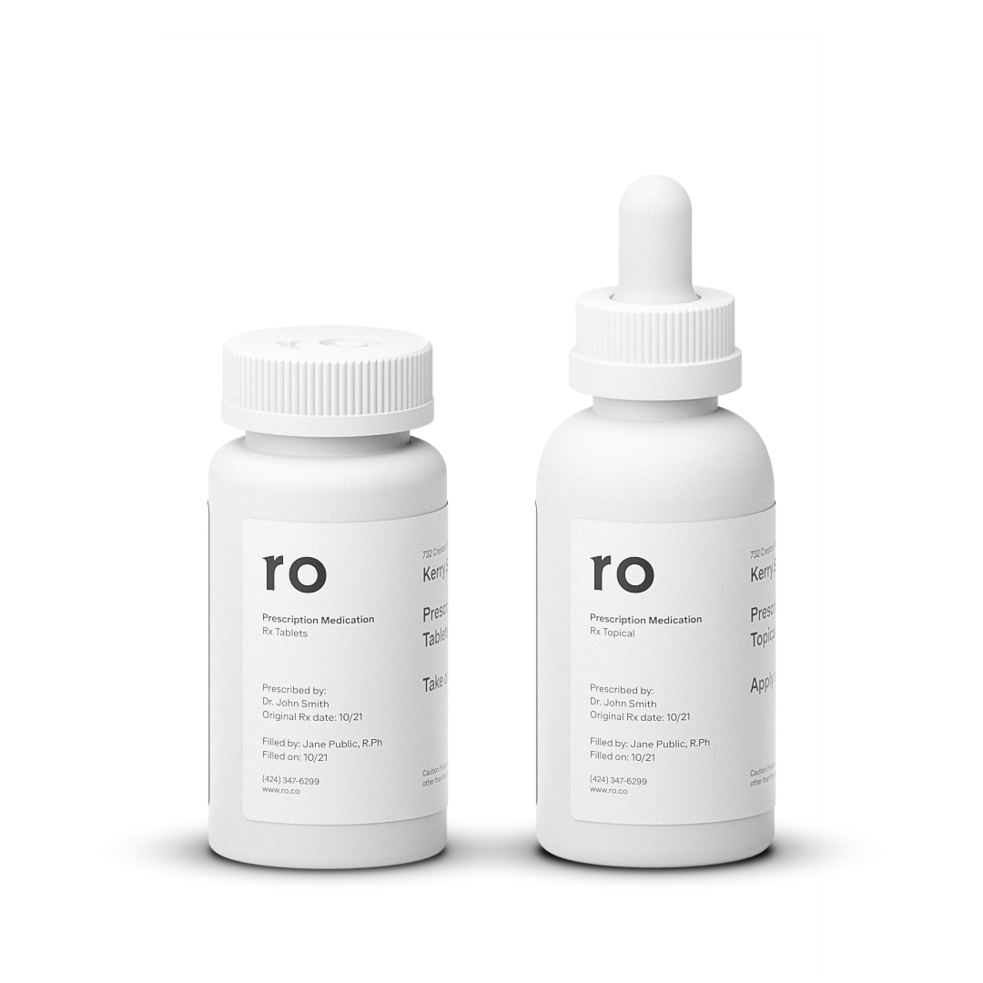  Oral minoxidil and Hair Solution Rx from Ro