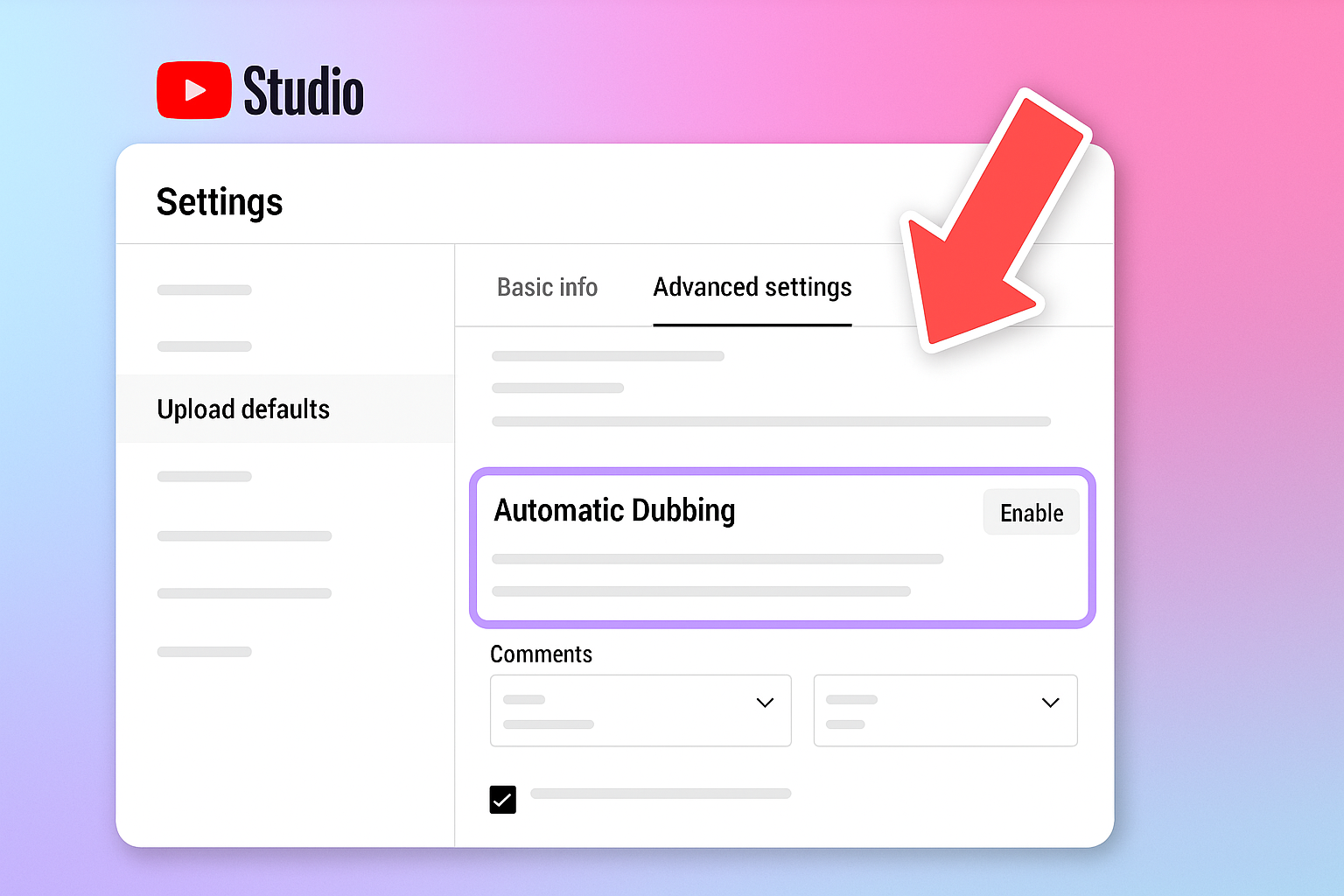 YouTube Auto Dubbing with Lipsync, Multi-Language Thumbnails, Multi-Language Audio Feature 