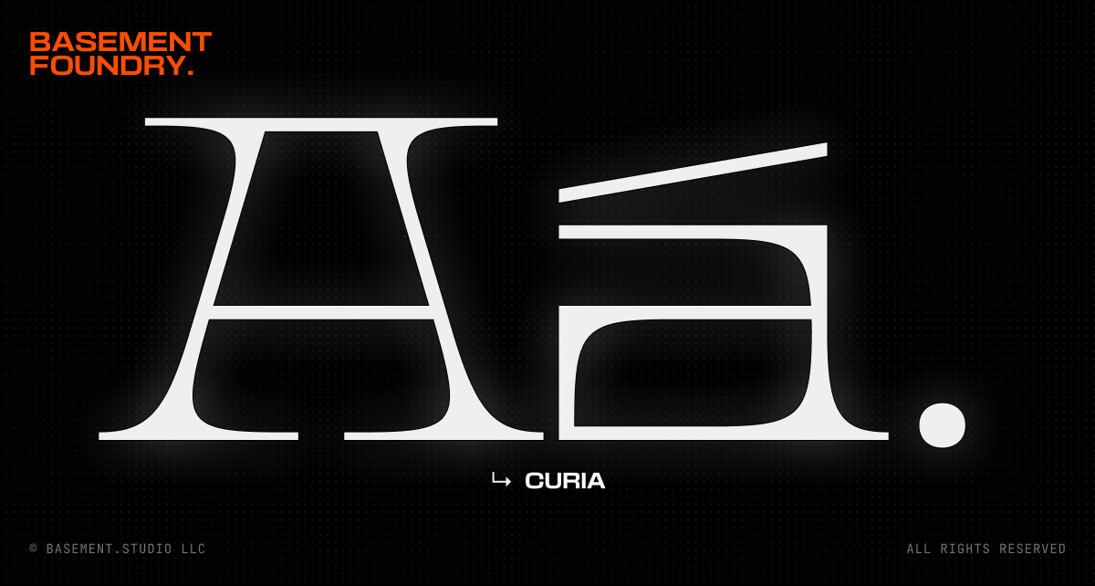 Curia | BASEMENT FOUNDRY by basement.studio