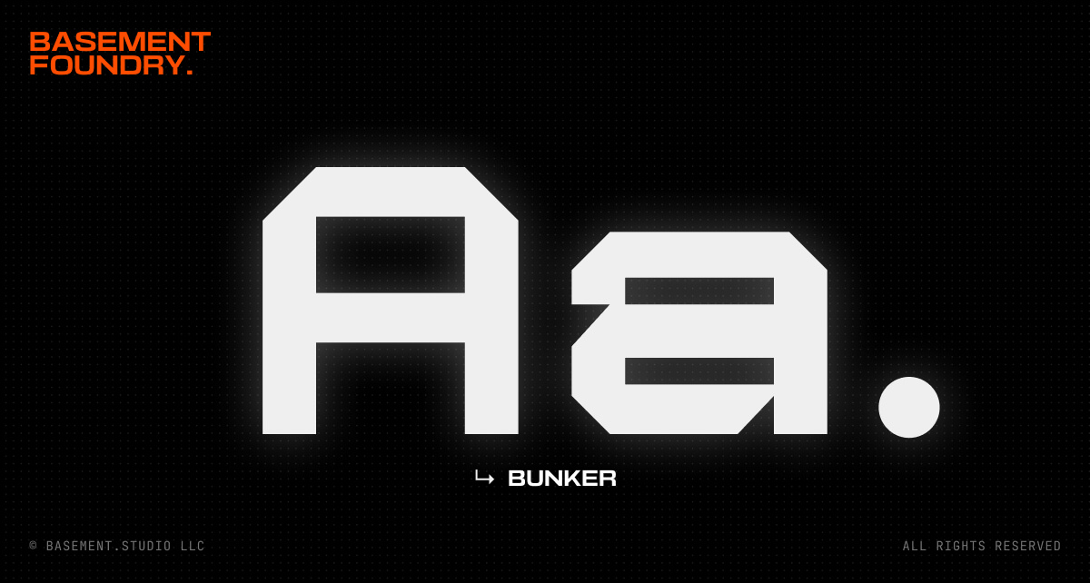 Bunker | BASEMENT FOUNDRY by basement.studio