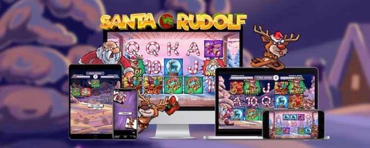 Santa vs Rudolph mobile game