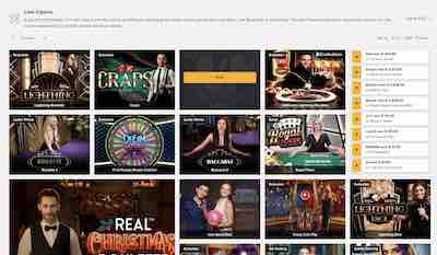 Tusk Casino offers great selection of live games