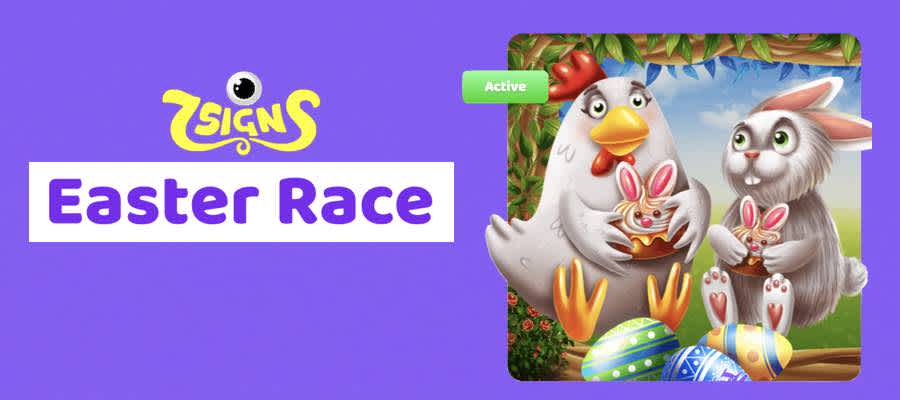 Join €3,000 Easter Race and Cash Drops!