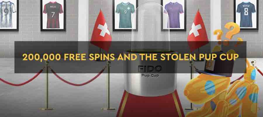 The Stolen Pup Cup and 200,000 Free Spins await at Doggo!
