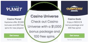 Bonus Offer for Canadians