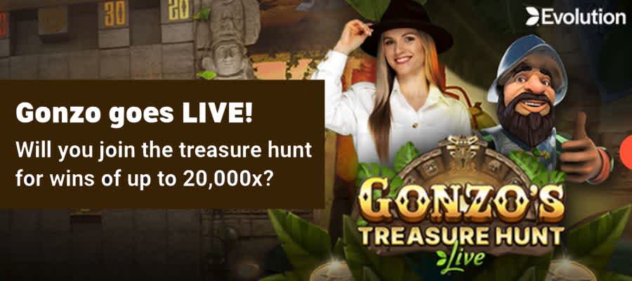 Gonzo’s Treasure Hunt Is Now Live: Celebrate with a $5,000 Tournament!