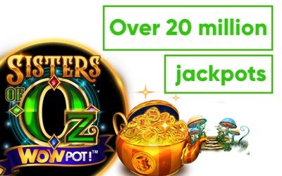 Microgaming 20 million jackpots