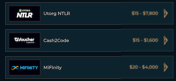 Pick your preferred payment method