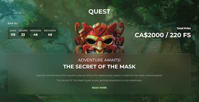 The Secret Of The Mask Quest at Crocoslots