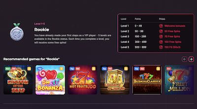 Run4Win Casino VIP benefits