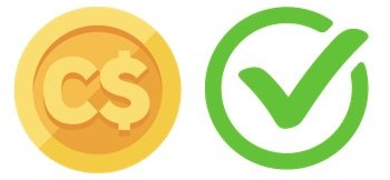 It Accepts Canadian Dollars