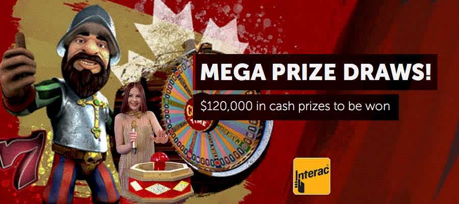 $120,000 Mega Prize Draw at Betsafe 