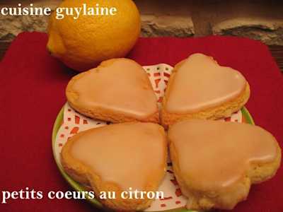 Coeurs au citron