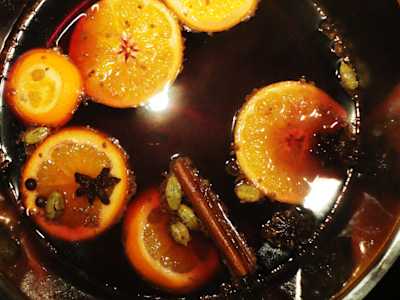 Vin blanc chaud