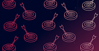 Generic blog visual dark target