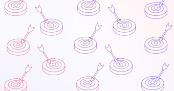 Forecasting targets light pink