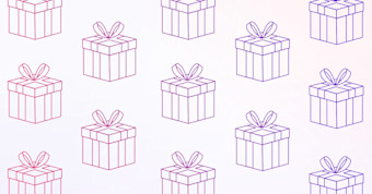Generic blog visual gift white 