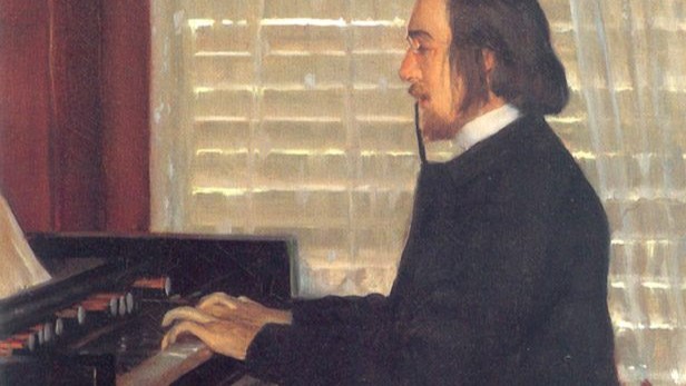 Erik Satie spielt Harmonium