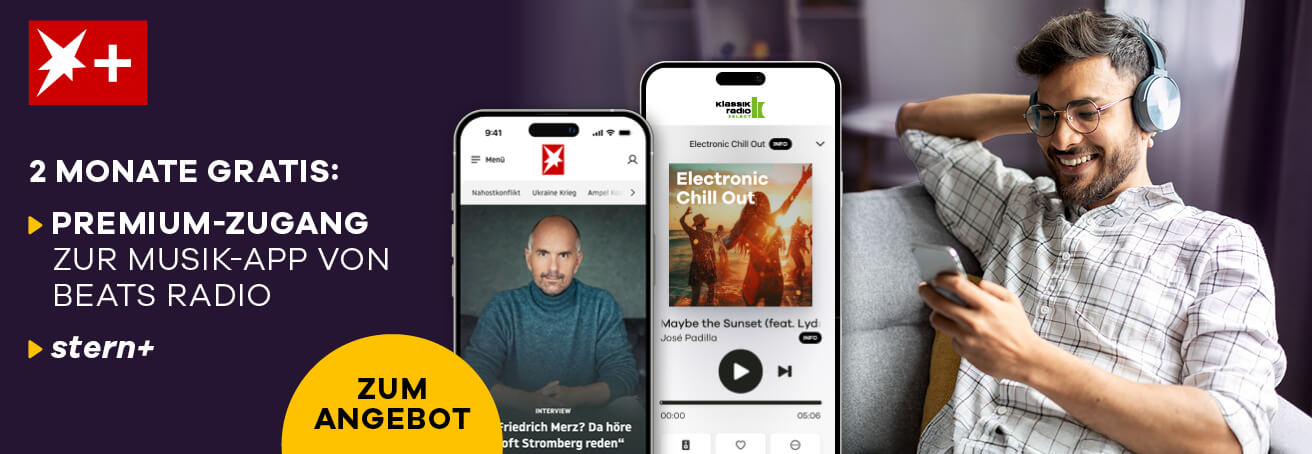 2 Monate stern+ und Beats Radio werbefrei