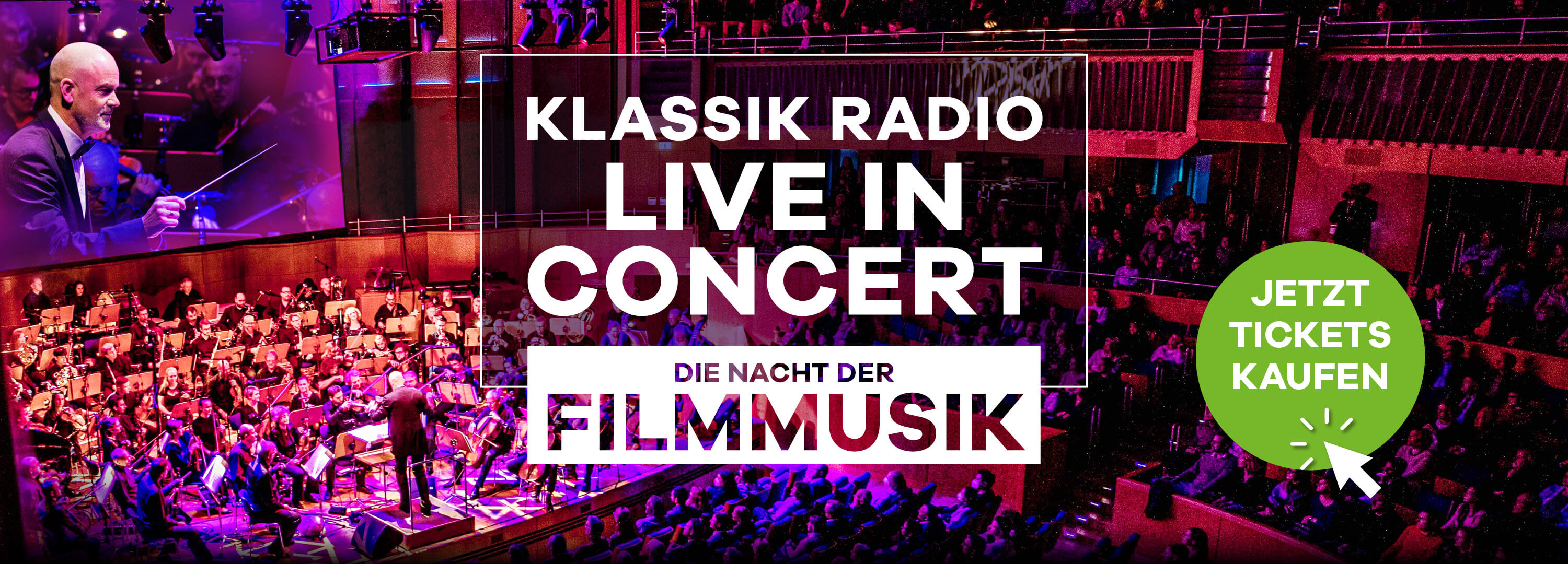 Klassik Radio Live in Concert Banner 2025