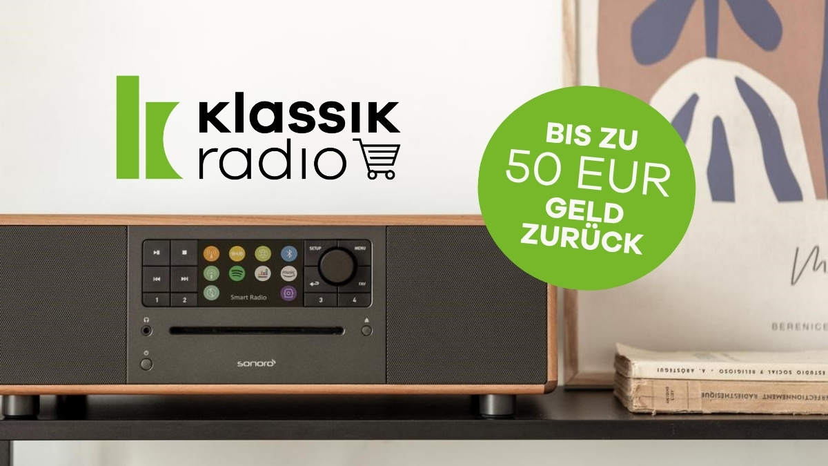 Klassik Radio Shop - bis zu 50 Euro Geld zurück