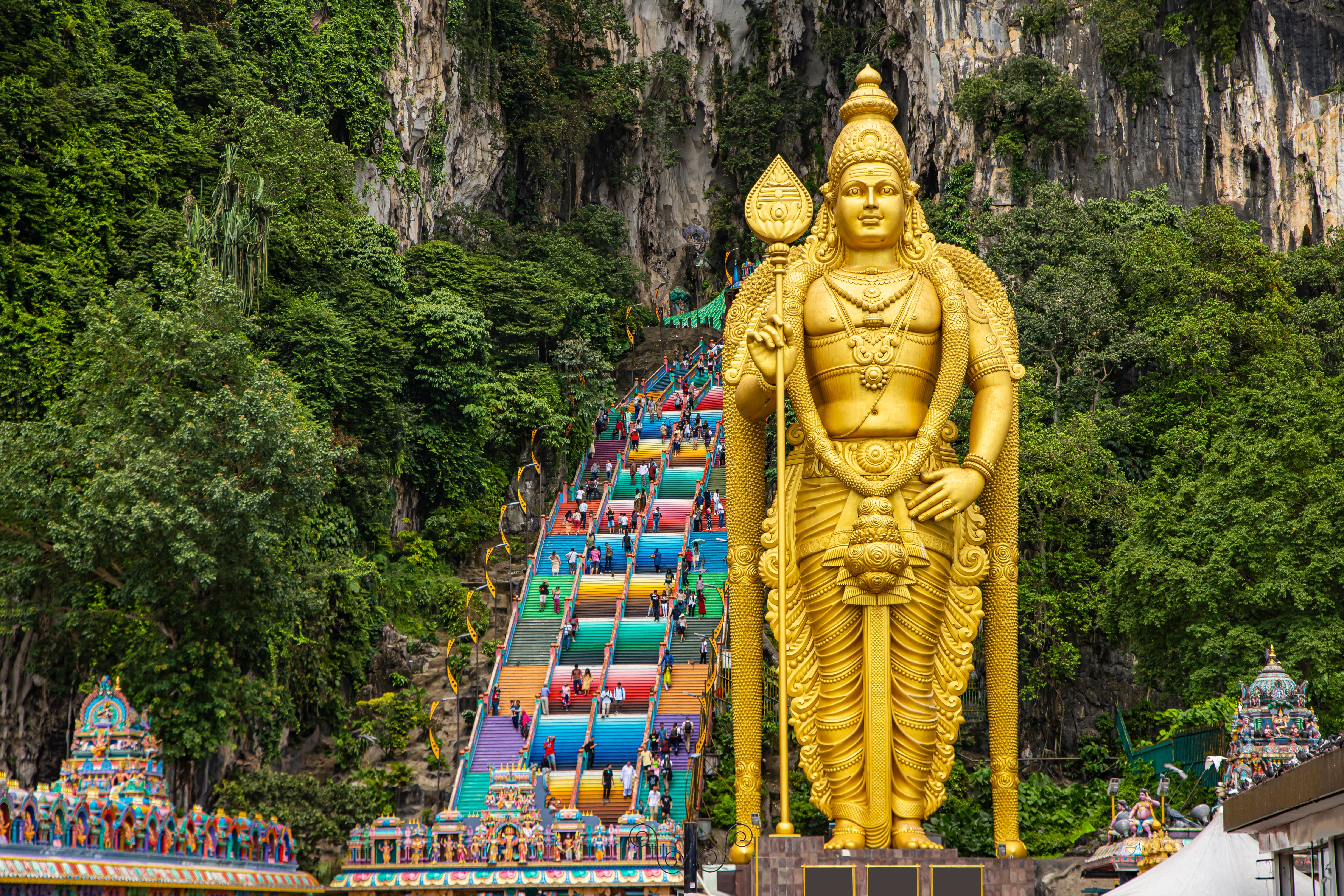 Malaysia, Kuala Lumpur,  Batu Höhlen