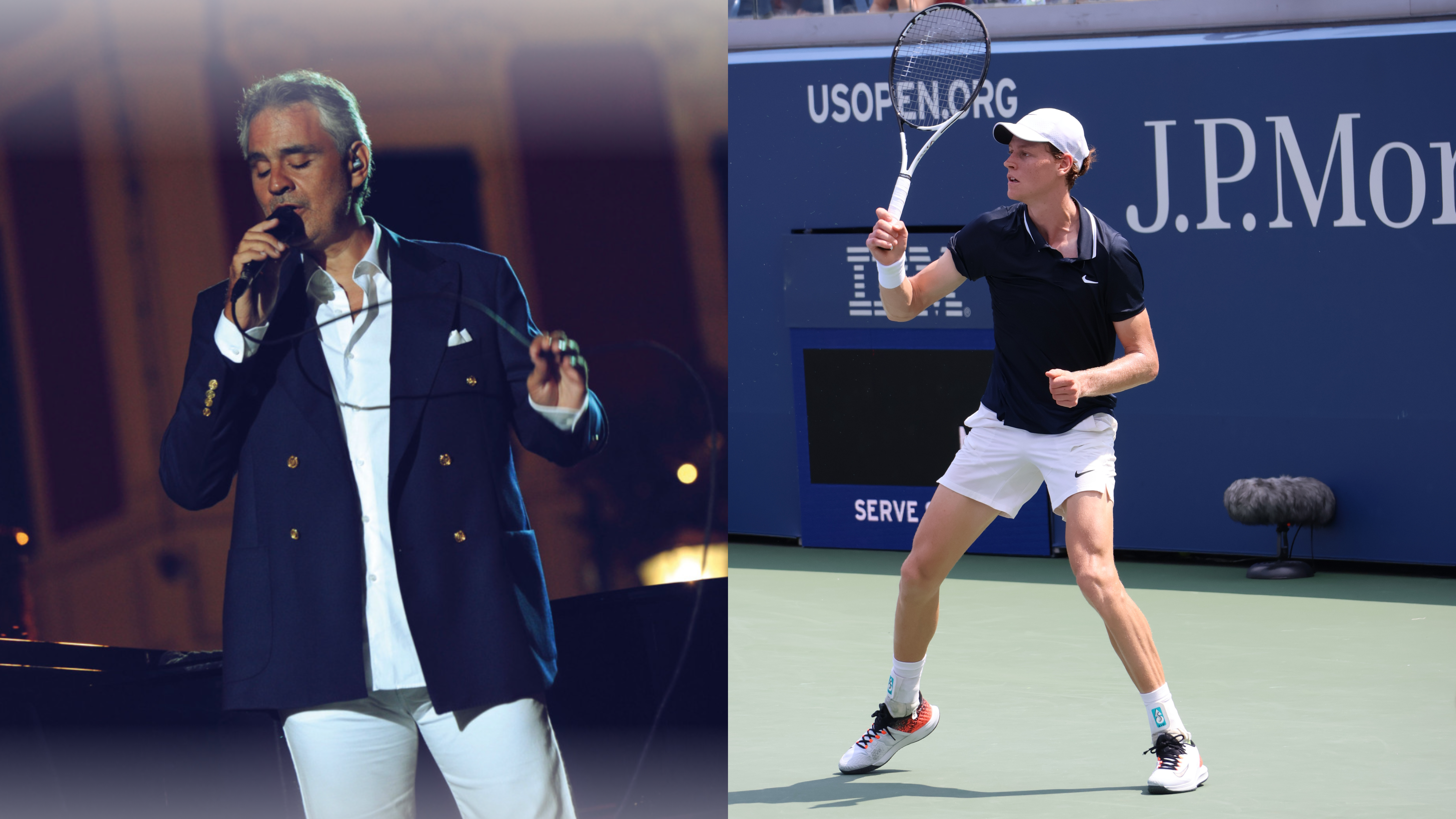 Andrea Bocelli & Jannik Sinner