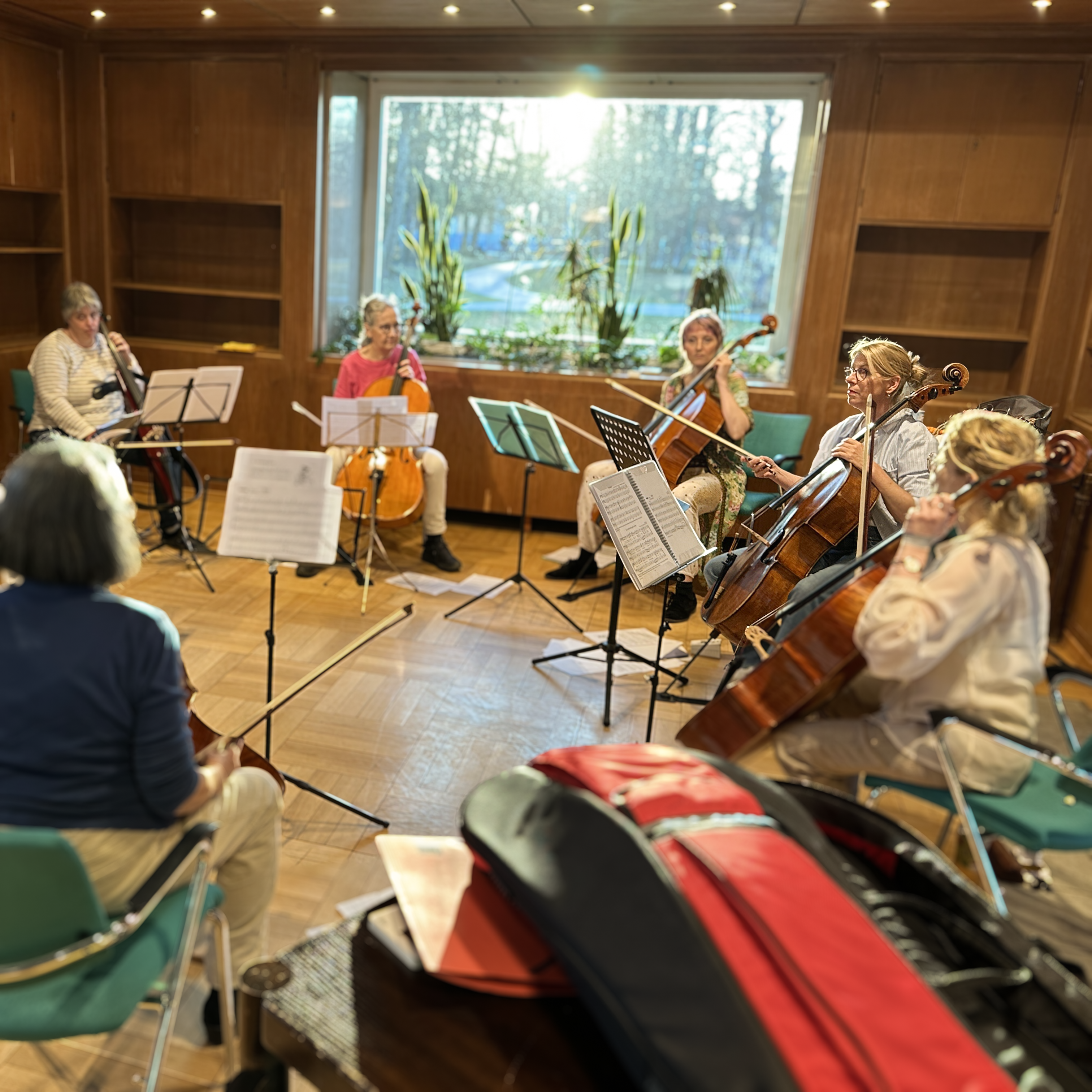 Suzanna Magyarosy Workshop in der Gruppe