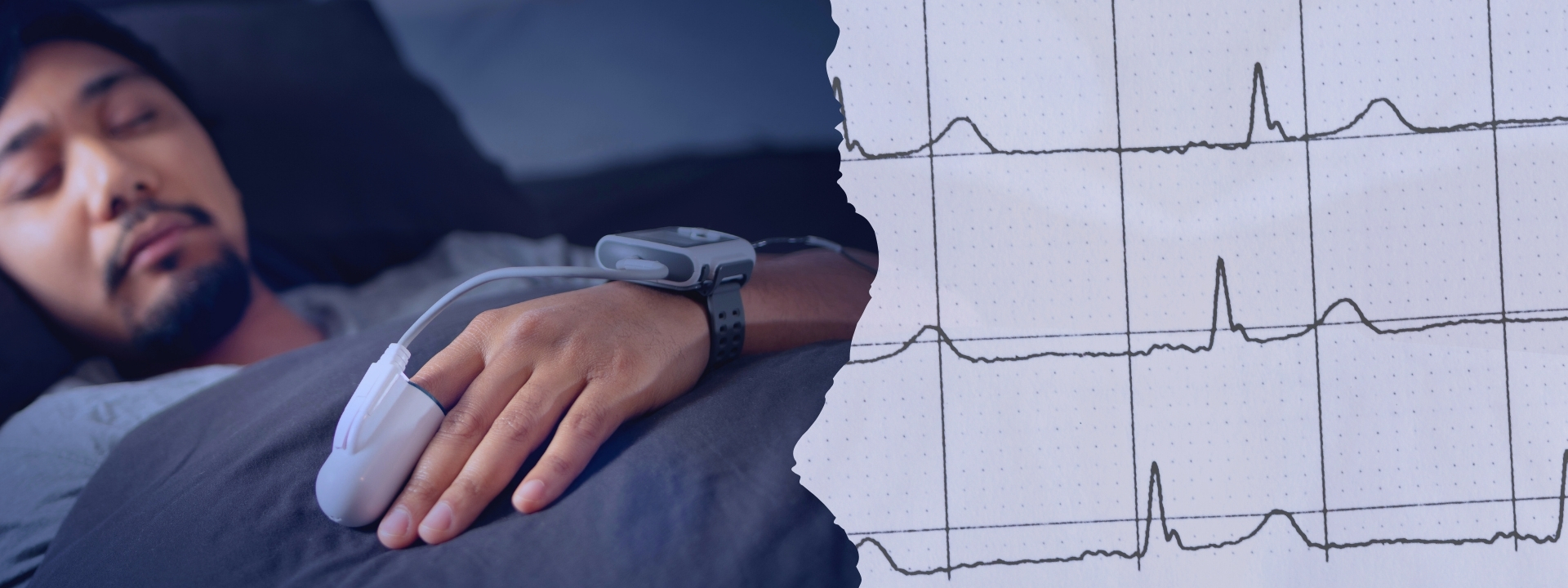 Schlafstudie mit Pulsmesser
