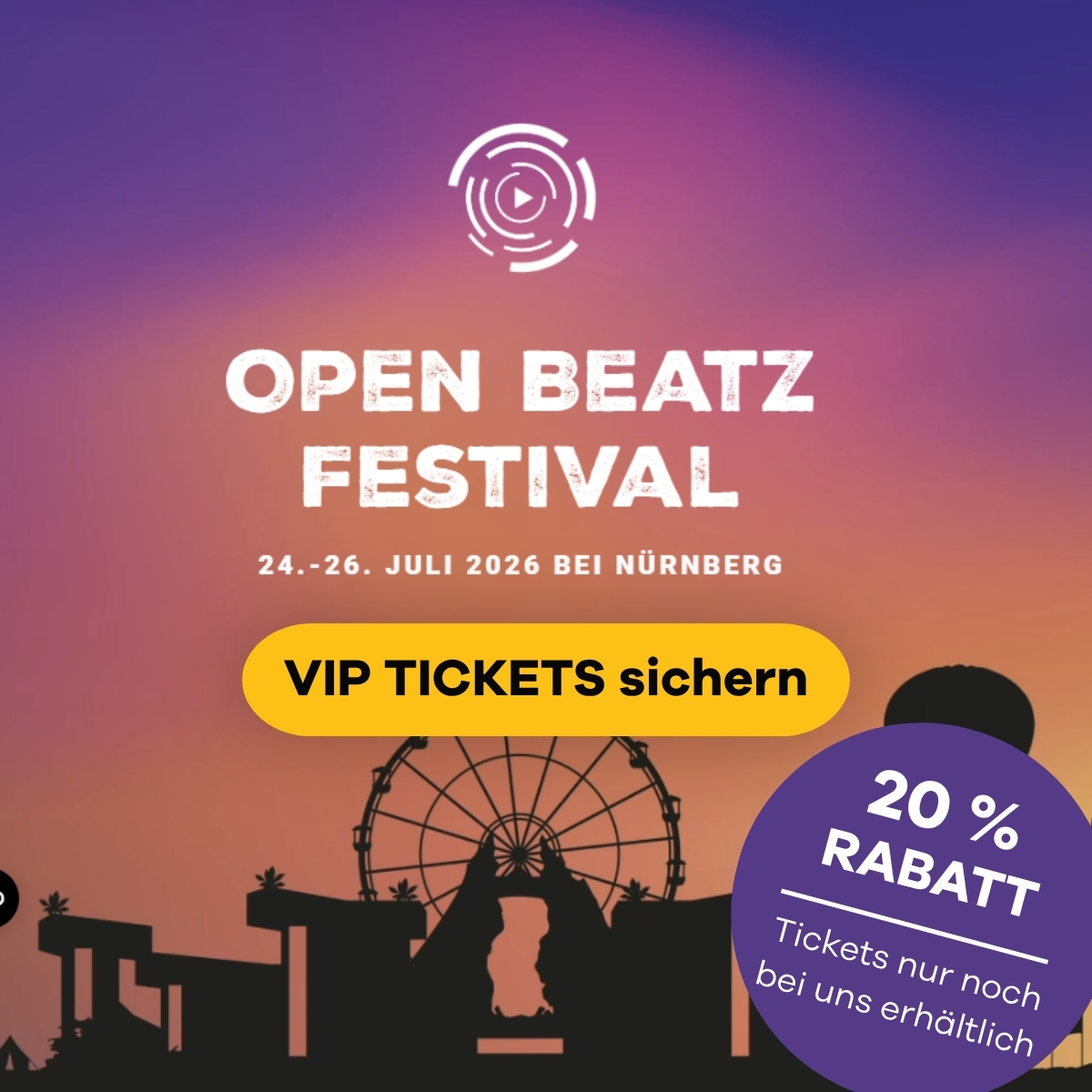 Open Beatz Festival - VIP Tickets sichern