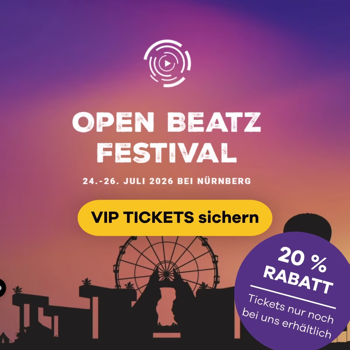 Open Beatz Festival - VIP Tickets sichern