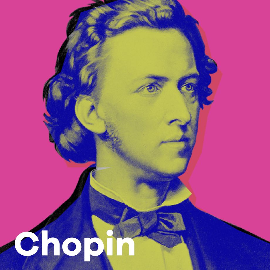 Sender: Best of Chopin mit einem Bild des Komponisten