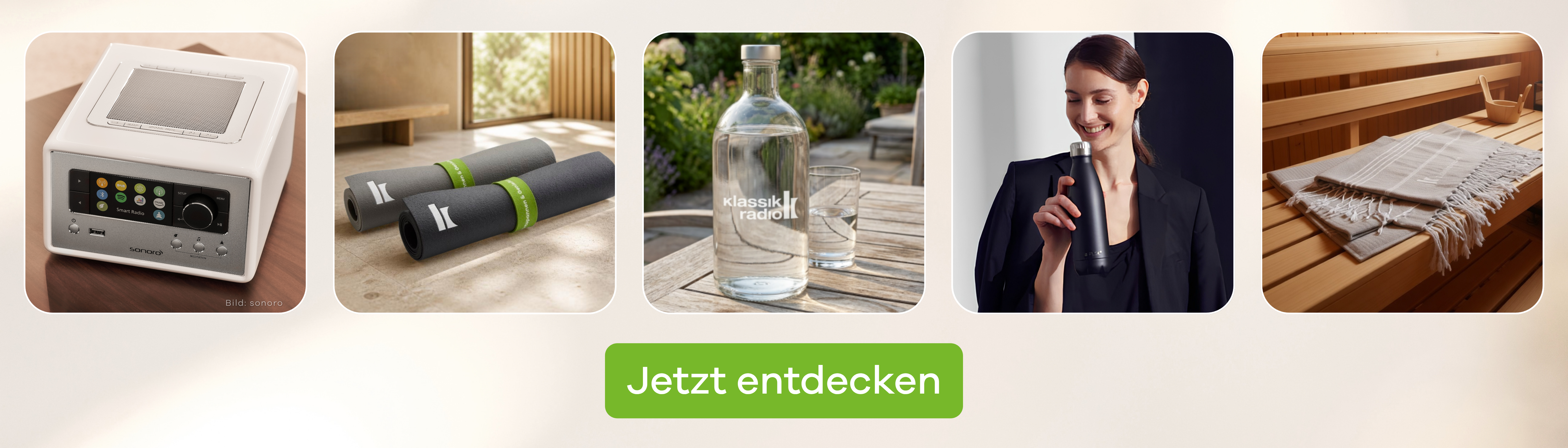 Wellness Produkte Shop Banner