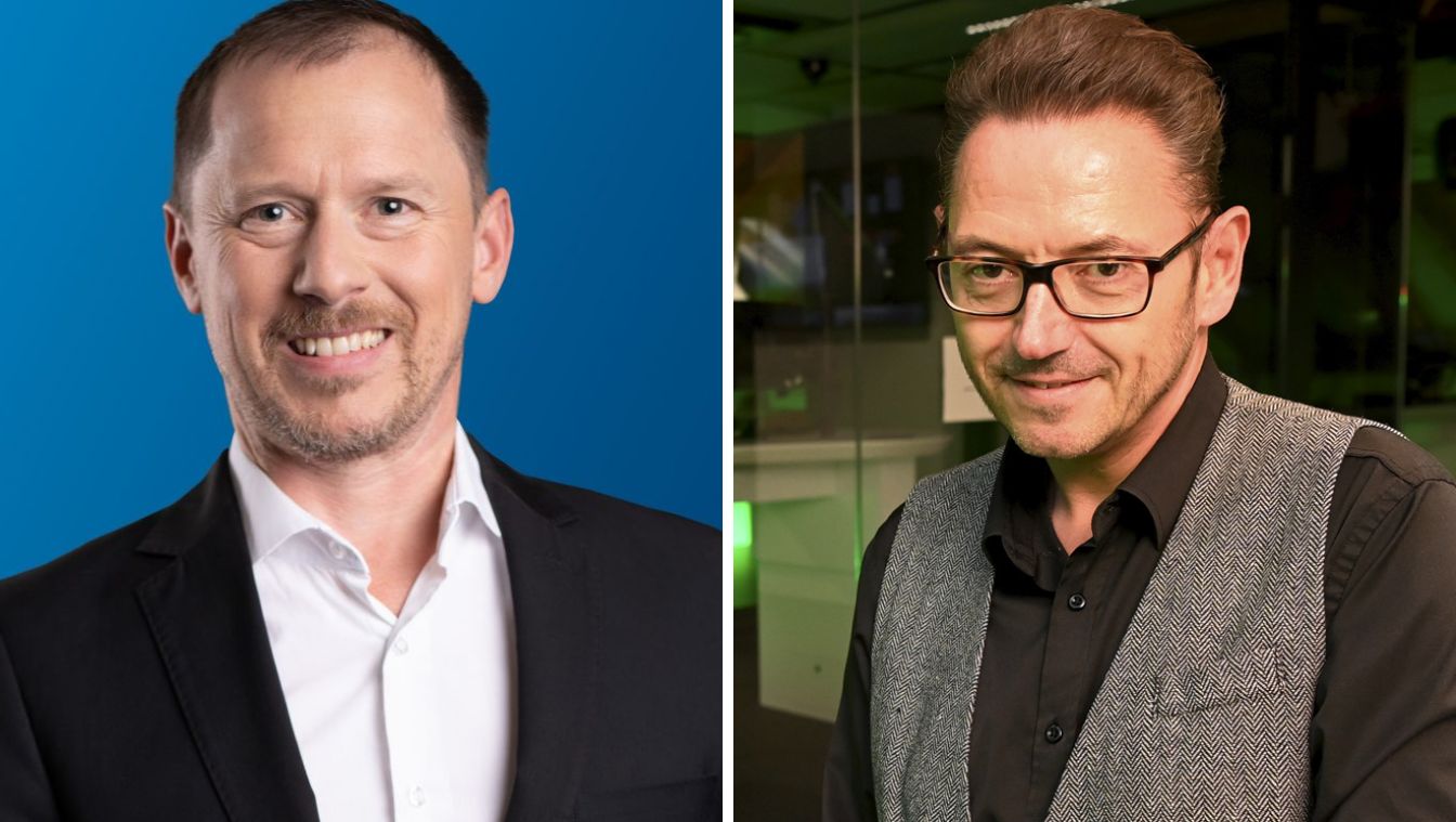 Daniel Lutz (Programmdirektor) und Stefan Ibelshäuser (stellv. Programmdirektor)
