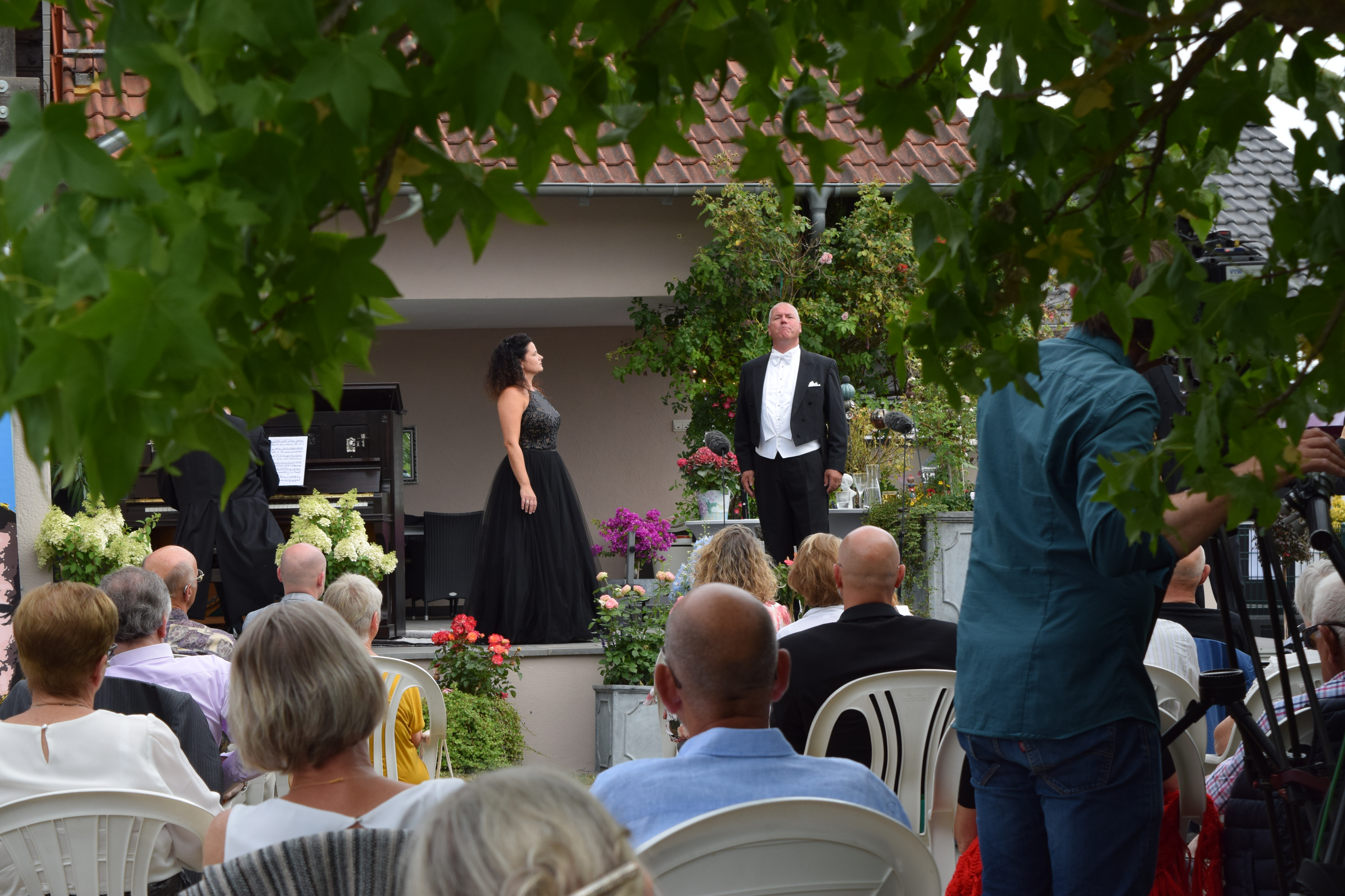 Wagner-Festspiele im Garten