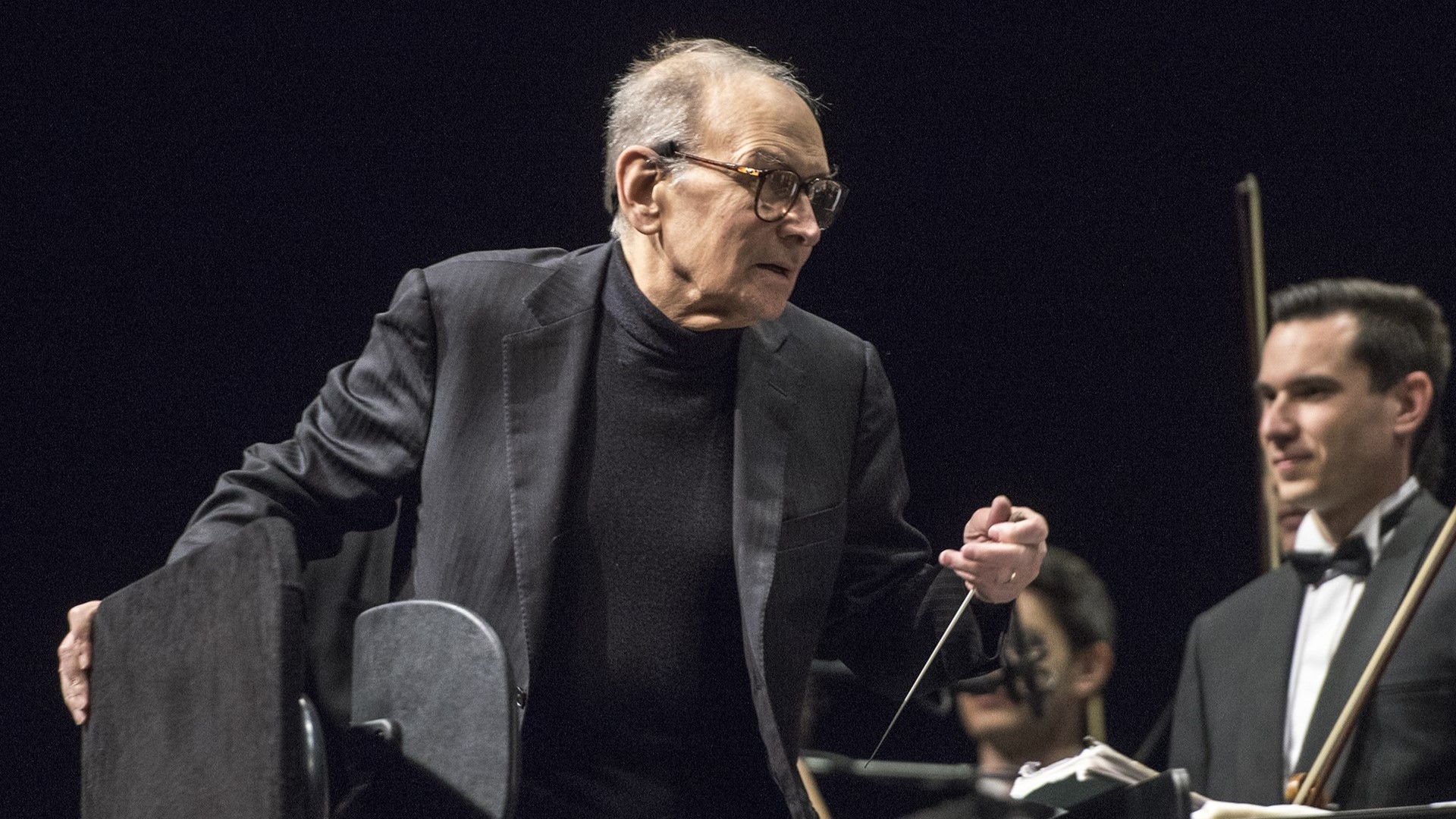 Ennio Morricone dirigiert in Frankfurt